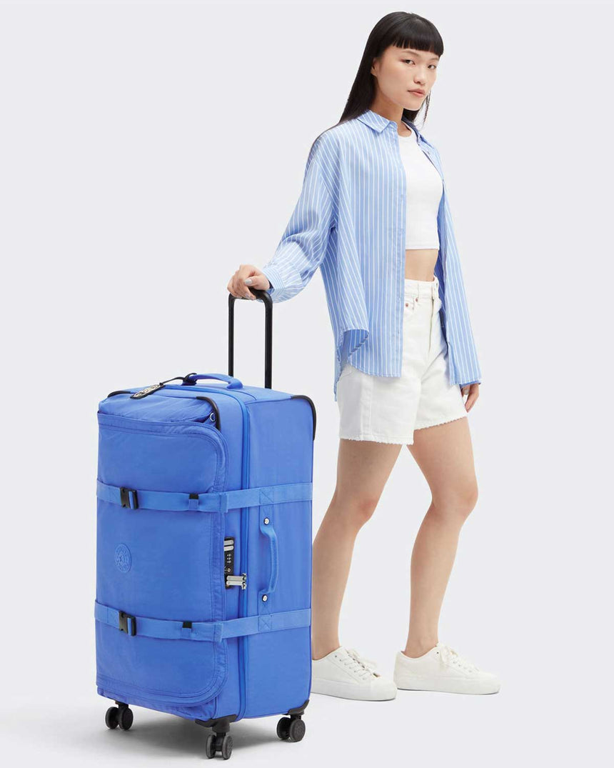 Kipling Spontaneous L Büyük Boy Valiz Havana Blue