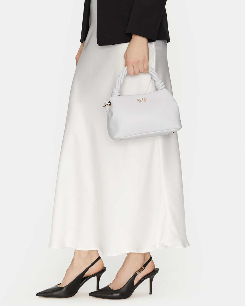 Guess Sansa Top Handle El Çantası White