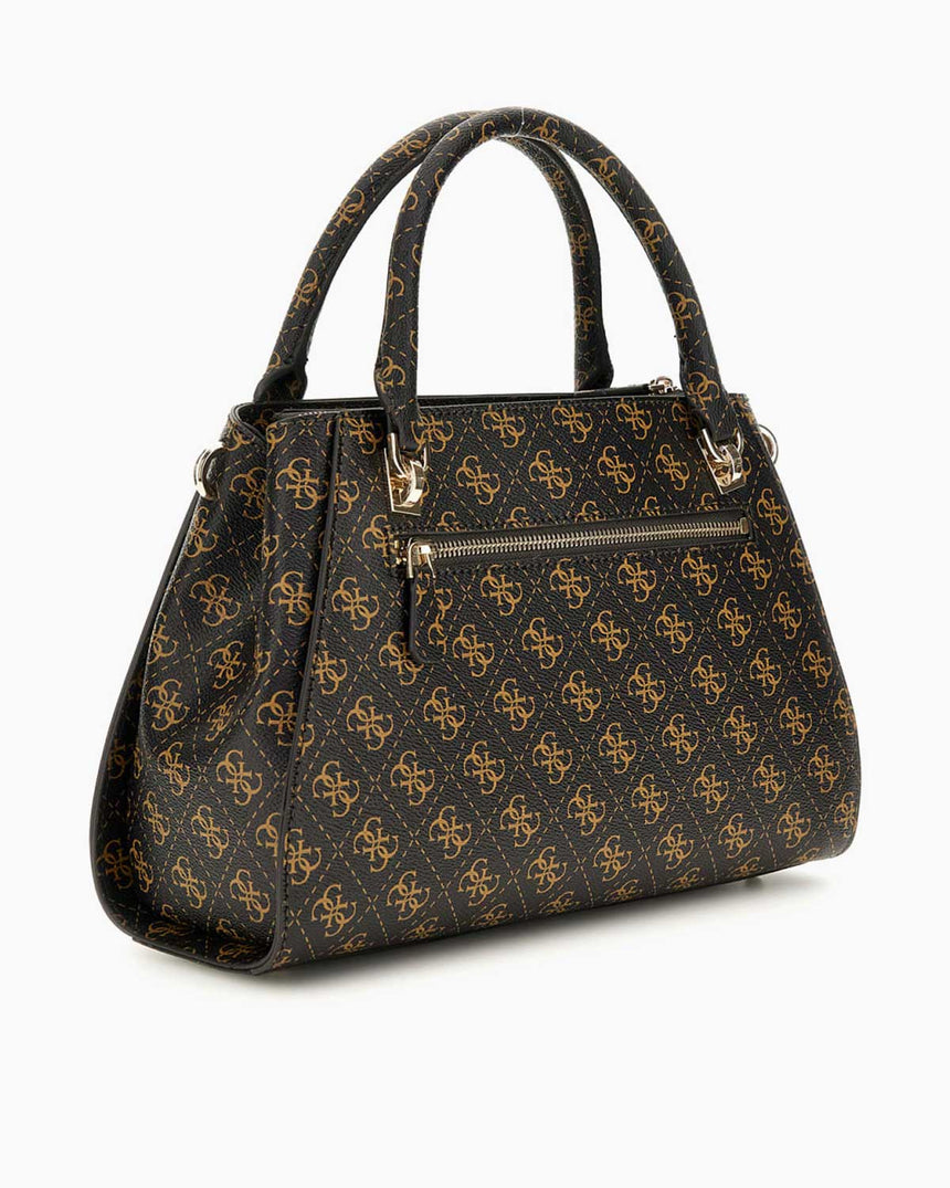 Guess Cruise Noelle II Luxury Kadın El Çantası Brown Logo