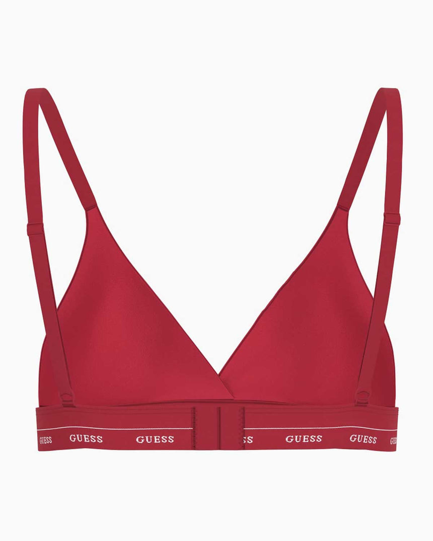Guess Jane Kadın Üçgen Sütyen Siren Red