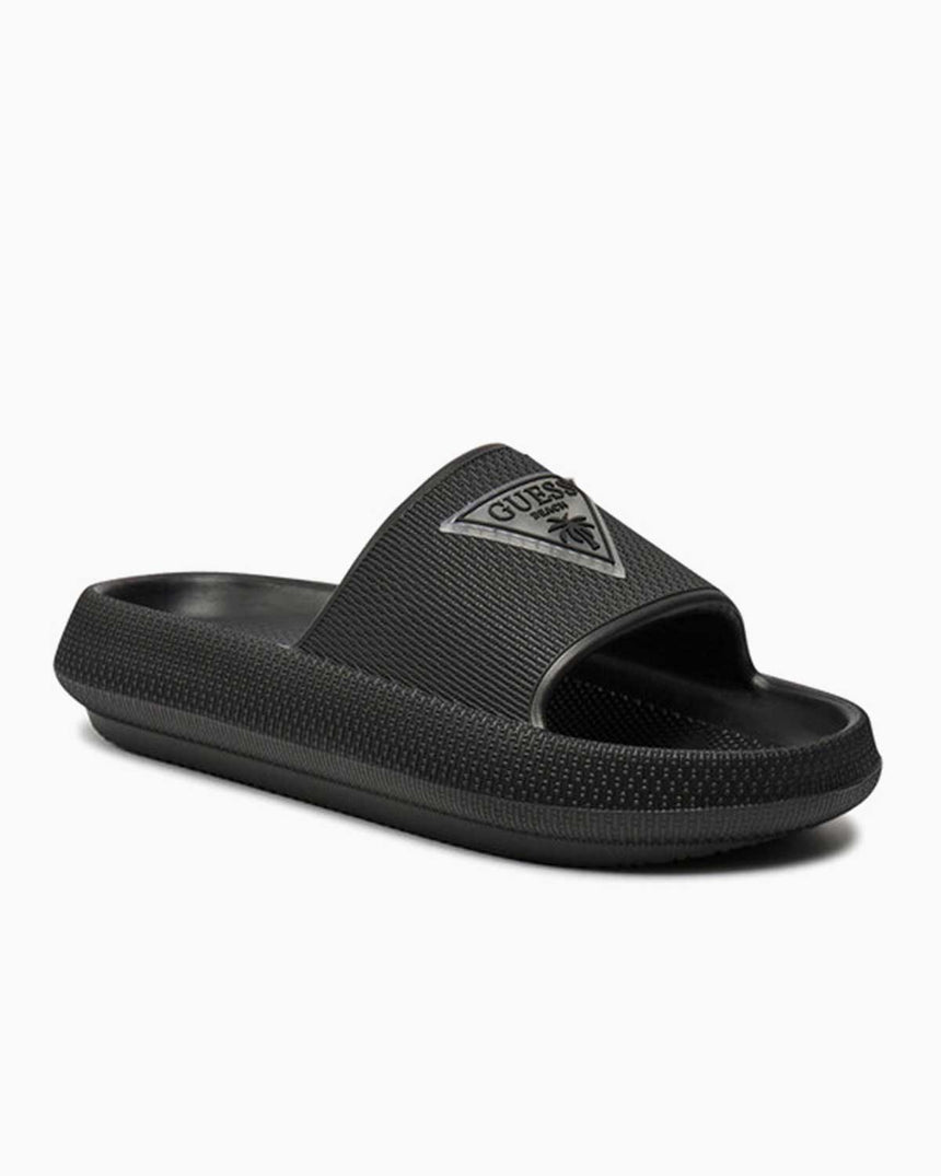 Guess Rubber Slippers Terlik Jet Black A996