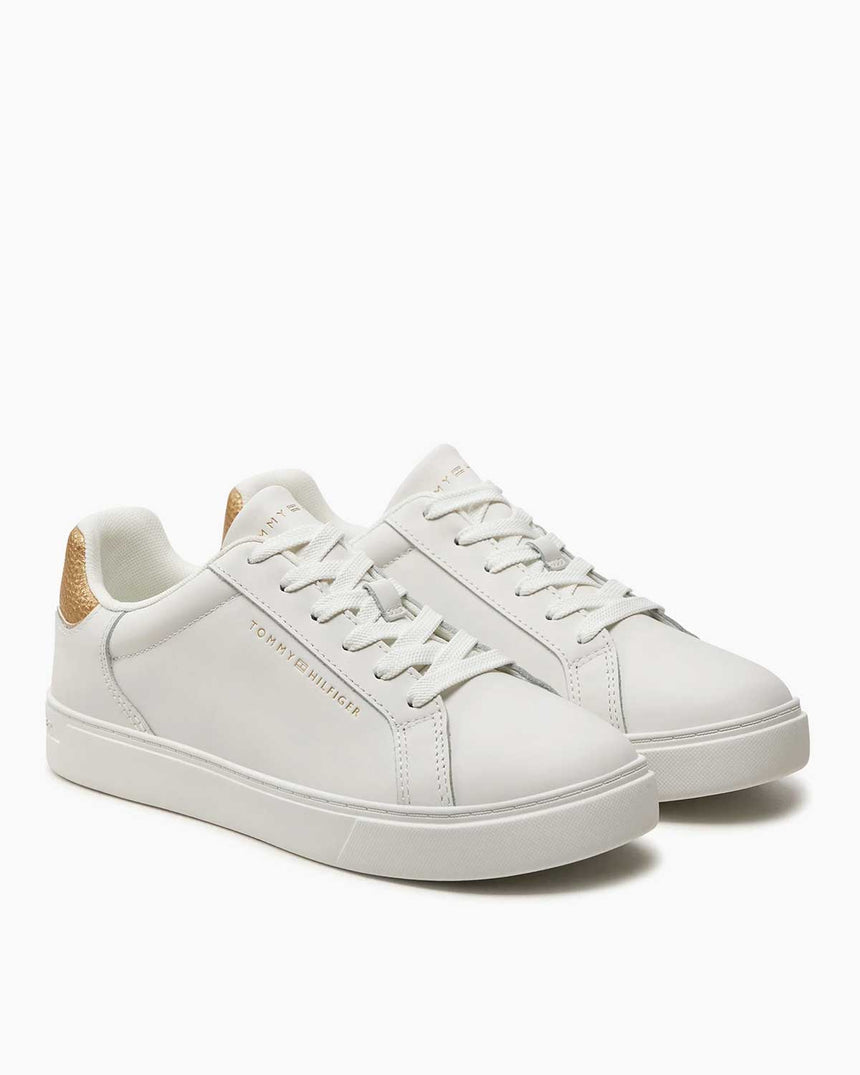 Tommy Hilfiger Essential Court Sneaker Ecru