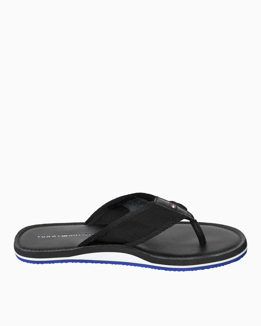 Tommy Hilfiger Logolu Beach Flip Flops Terlik Black