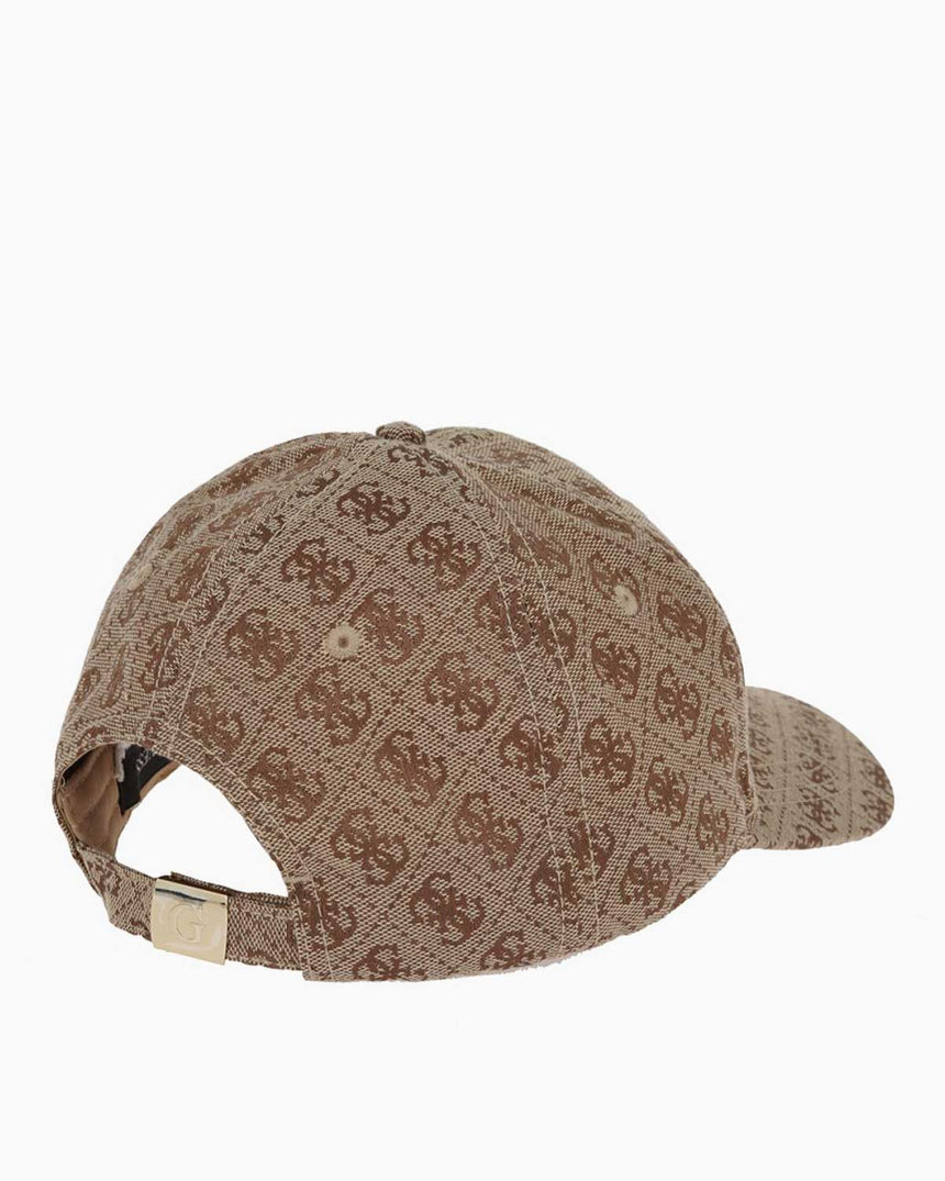 Guess Access Kadın Baseball Şapka Latte Logo