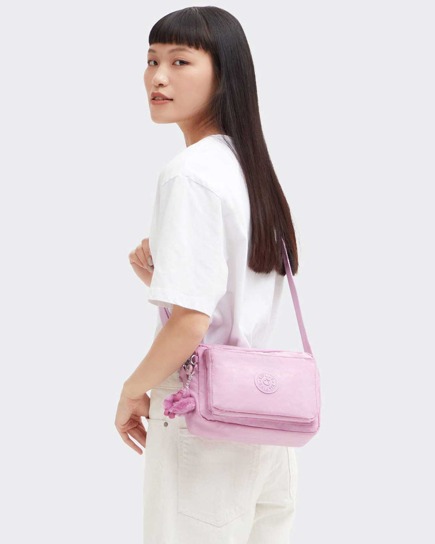 Kipling Abanu M Çapraz Askılı Kadın Çantası Blooming Pink