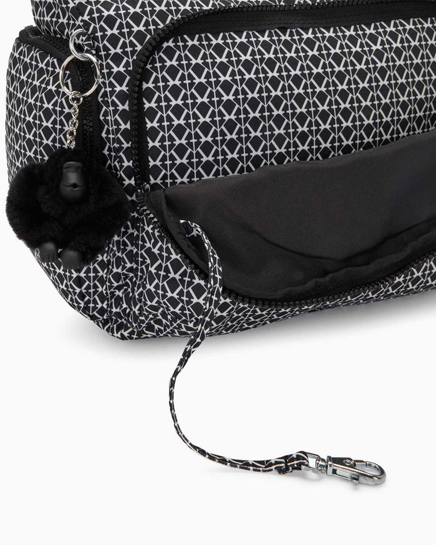 Kipling Gabbie Basic Omuz Çantası Signature Print