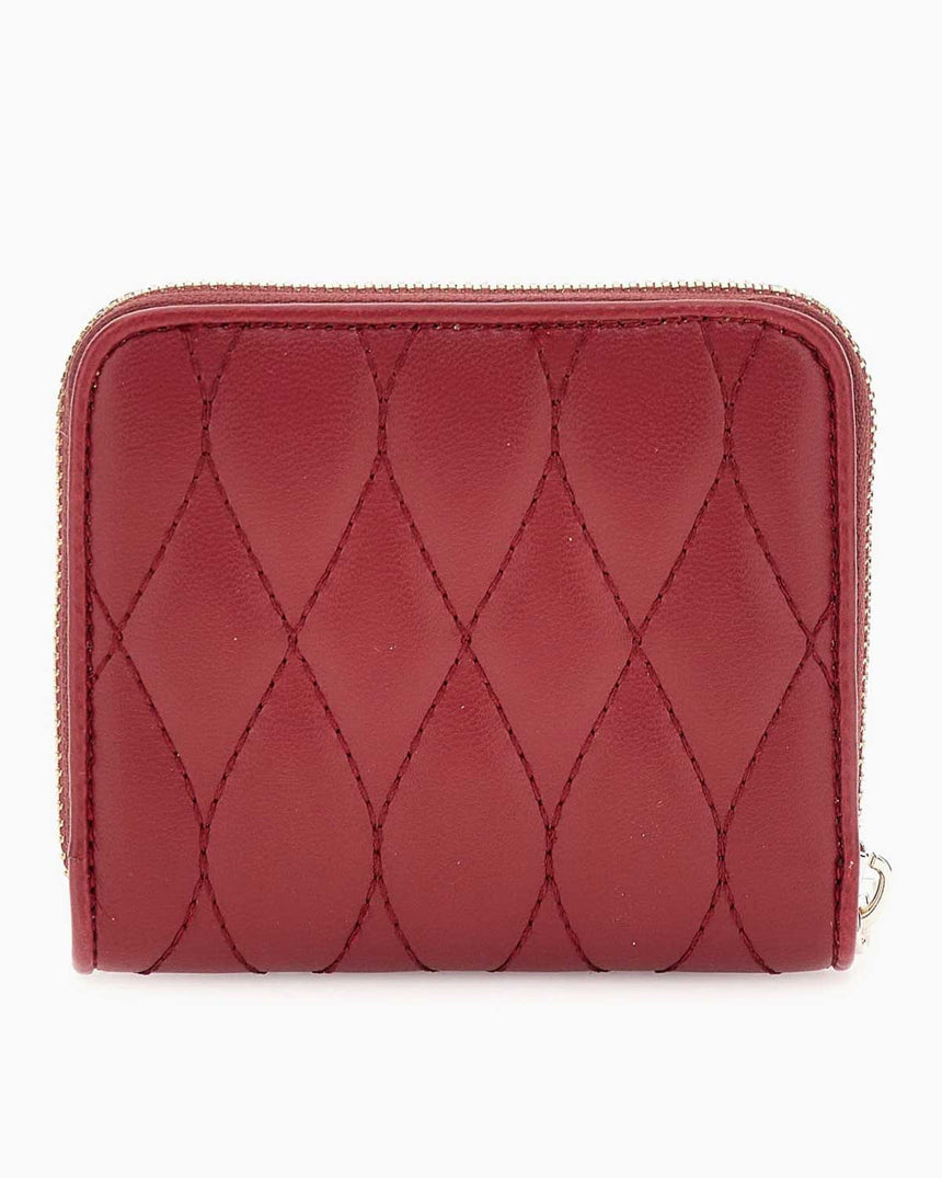 Guess Valla Fermuarlı Küçük Boy Kadın Cüzdan Red