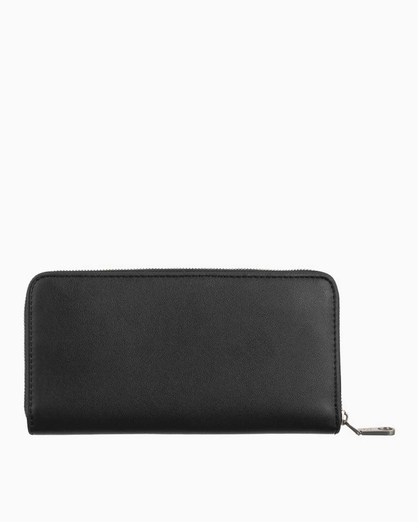 Calvin Klein Sculpted Deboss Fermuarlı Kadın Cüzdan Black