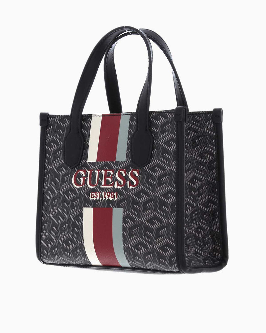Guess Silvana Compartment Monogram Mini El Çantası