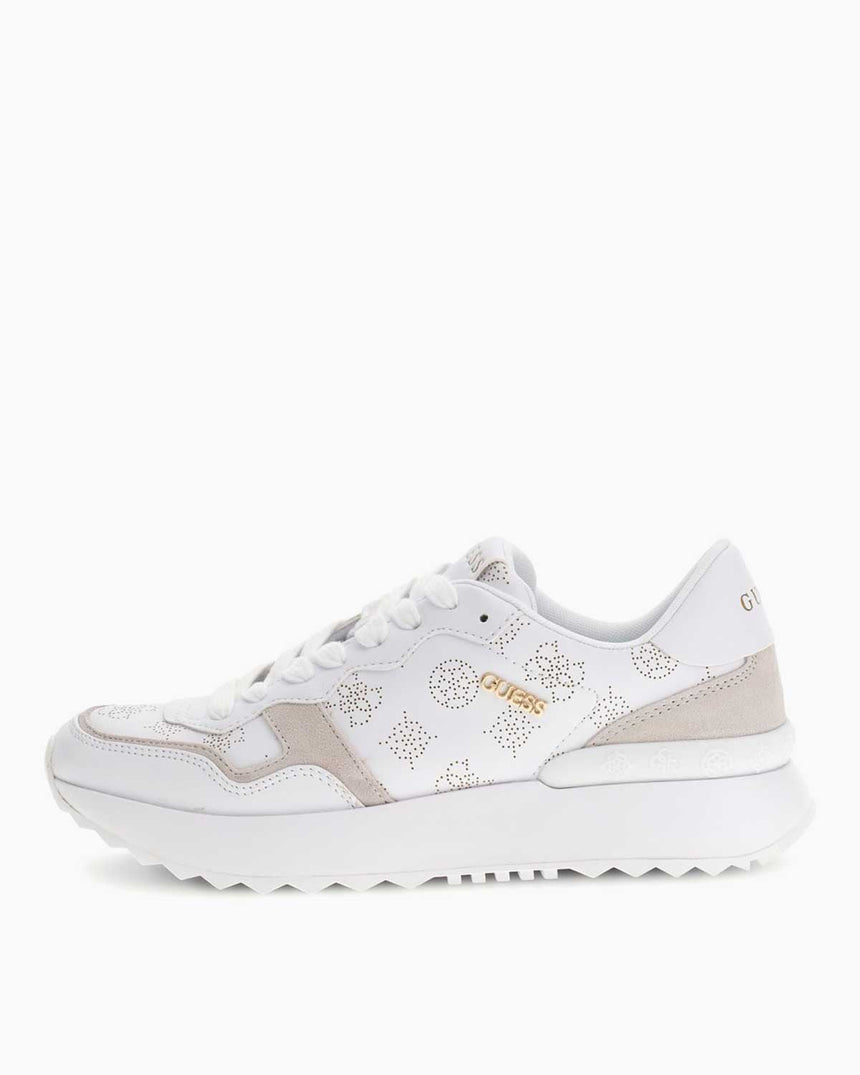 Guess Vinsa3 Logo Detaylı Sneaker White