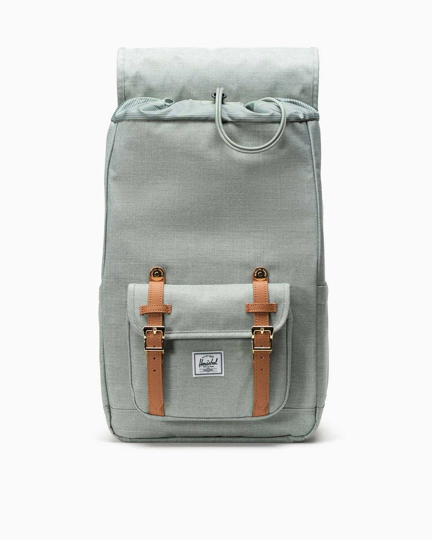 Herschel Little America Midi Backpack Sırt Çantası Iceberg Green Crosshatch