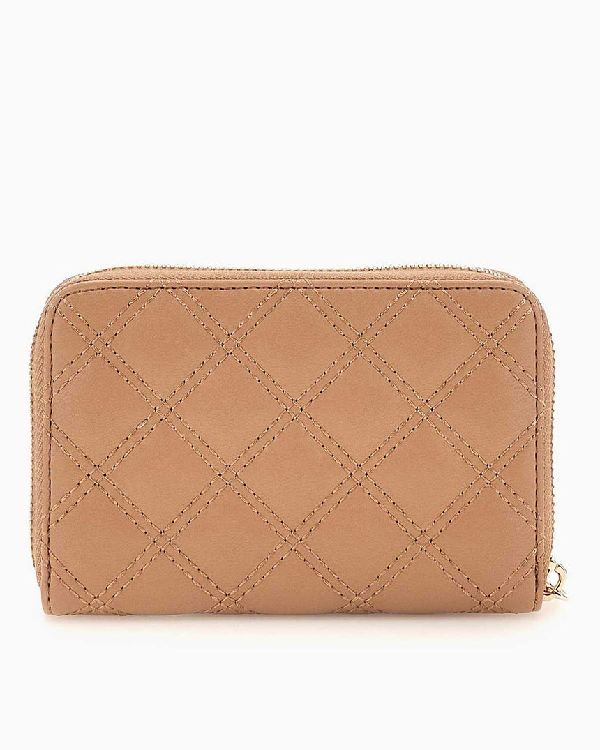 Guess Giully Medium Zip Around Cüzdan Beige