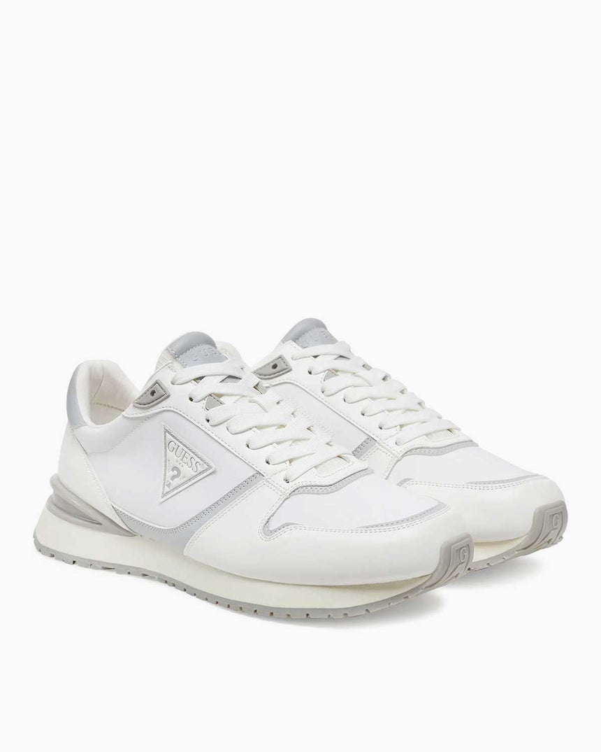 Guess Island Logolu Sneaker White/Light/Grey