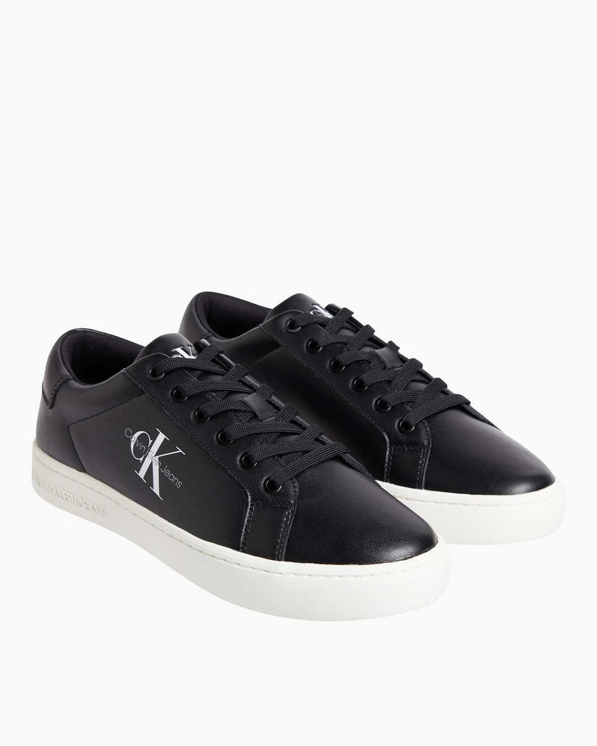 Calvin Klein Classic Cupsole Lace-Up Erkek Sneaker Black