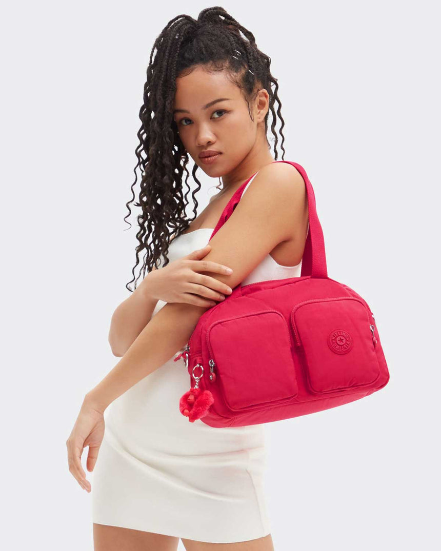 Kipling Cool Defea Omuz Çantası Confetti Pink