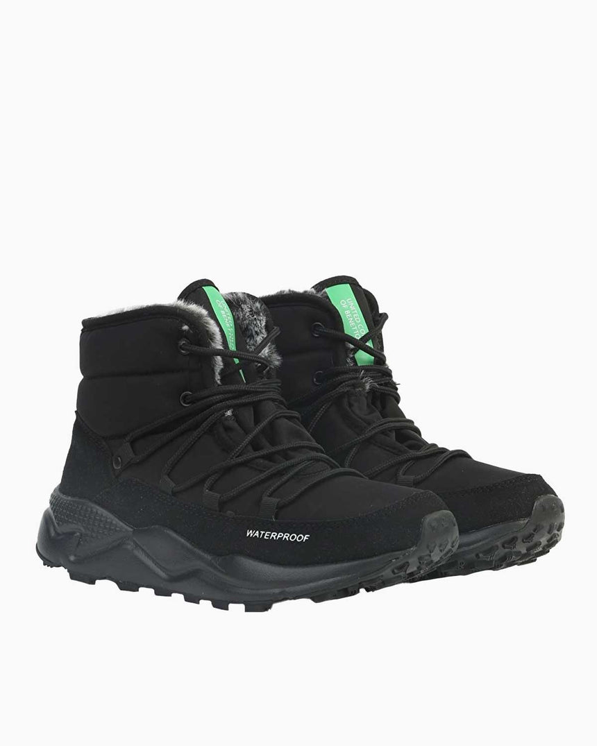 Benetton Waterproof Bot Siyah