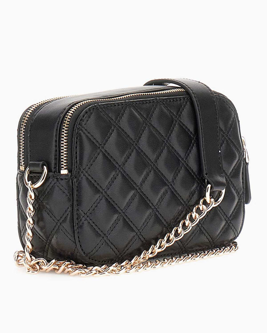 Guess Cruise Giully 2 Kadın Çapraz Askılı Kamera Çantası Black