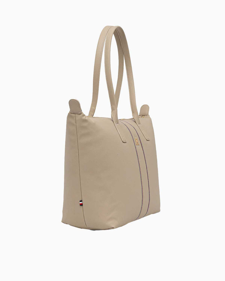 Tommy Hilfiger Popette Soft Kadın El Çantası Sandalwood Corp