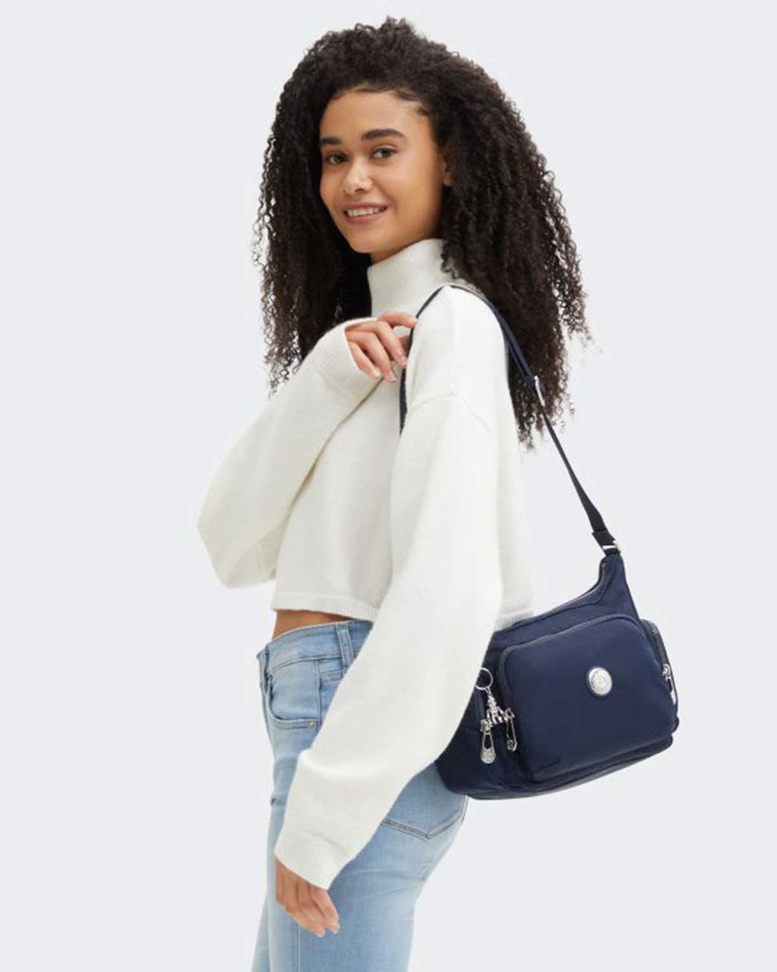 Kipling Gabbie S Basic Elevated Çapraz Askılı Çanta Endless Blue