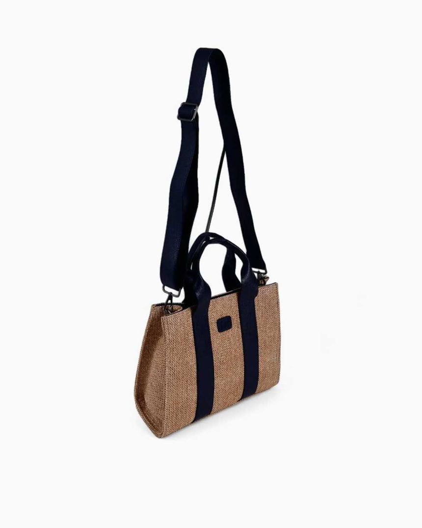 Gap Hasır Omuz Çantası Hasır - Lacivert