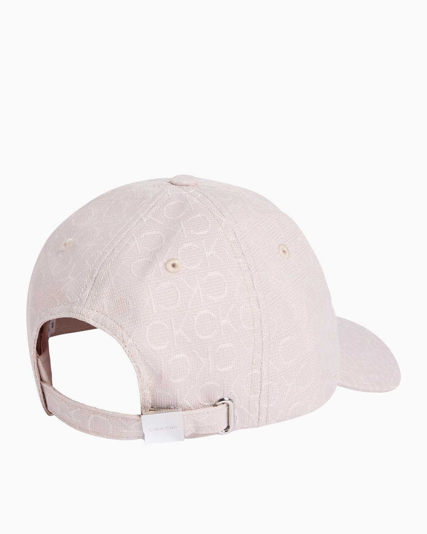 Calvin Klein Monogram Jacquard Şapka Doeskin