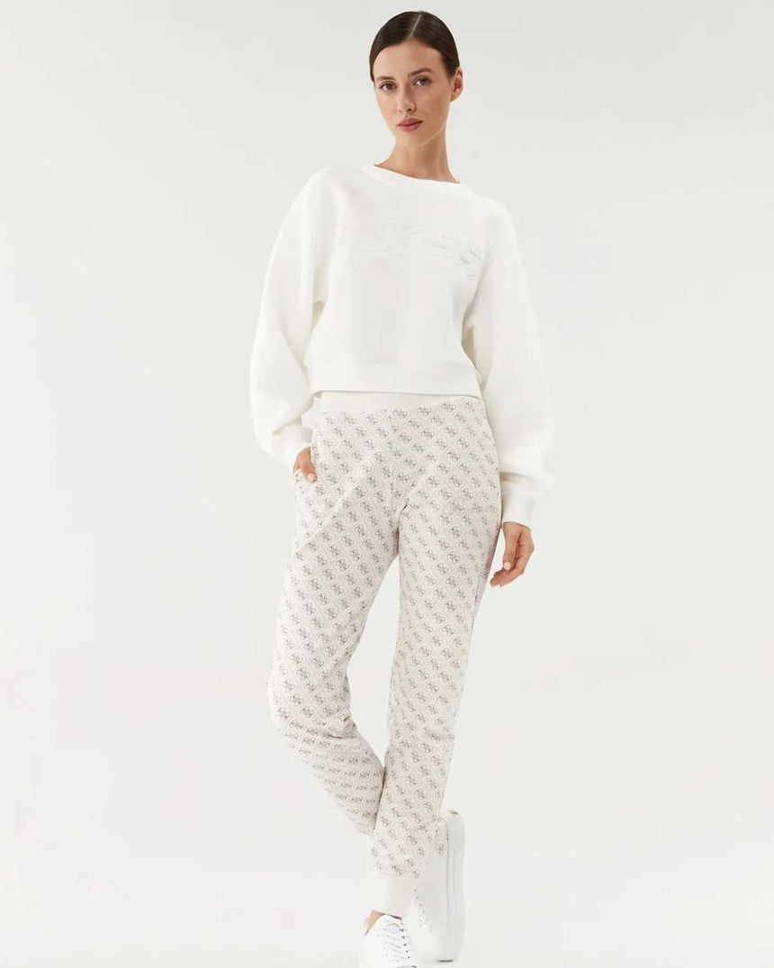 Guess Cindra Kabartma Logolu Sweatshirt