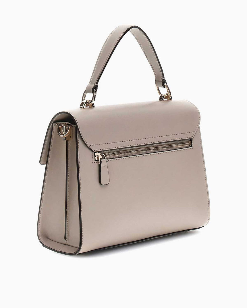 Guess Eco Handle Flap Manyetik Kapaklı El Çantası Tau