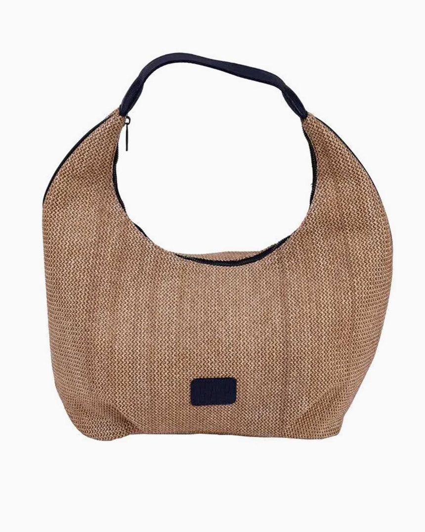 Gap Hasır Omuz Çantası Hasır - Lacivert