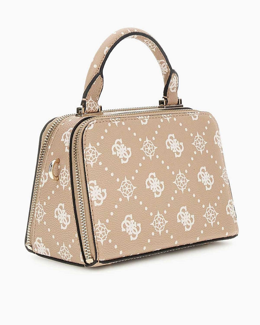 Guess Silia Mini Kadın El Çantası Biscotti Logo