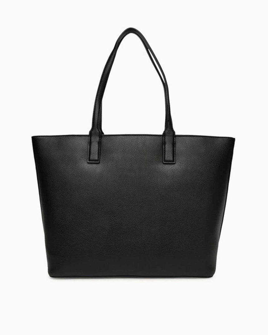 Tommy Hilfiger Logo Bantlı Kadın Tote Çanta Black