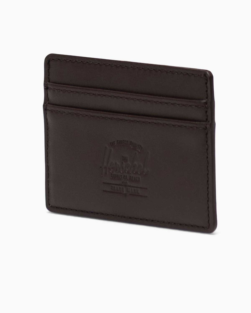 Herschel Charlie Cardholder Leather Kartlık Brown