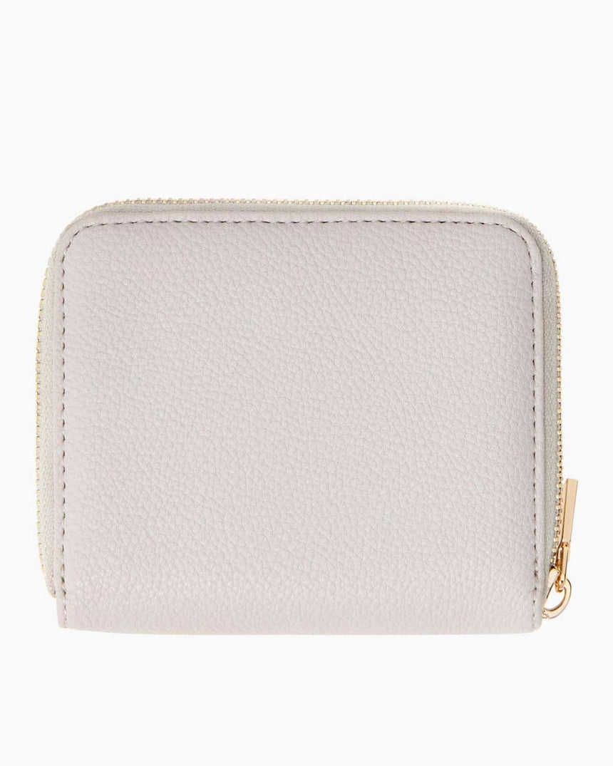 Guess Laurel II Küçük Boy Fermuarlı Kadın Cüzdan Ivory