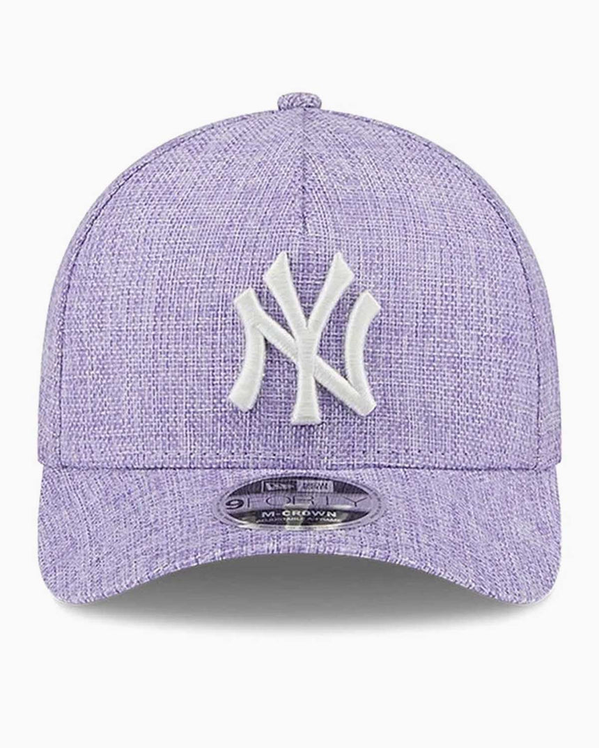 New Era Cotton Weave NY Unisex Şapka Lila