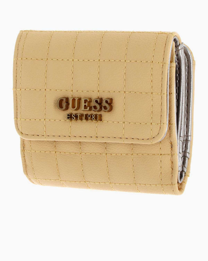 Guess Tia Wallet Logolu Cüzdan Cornsilk