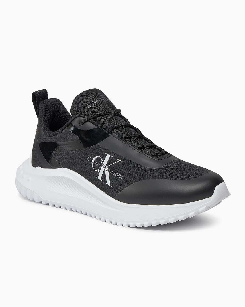 Calvin Klein Eva Runner Low Lace Mix Sneakers Black