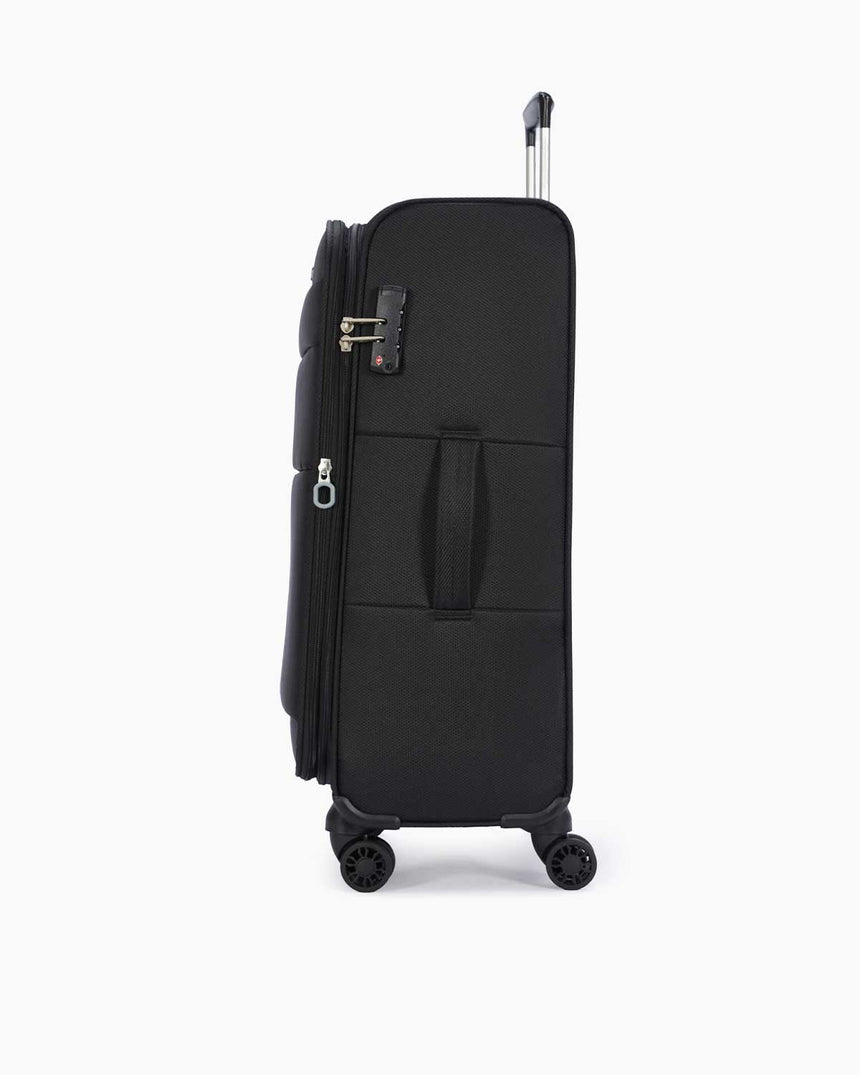 Pierre Cardin Kumaş Orta Boy Valiz Siyah