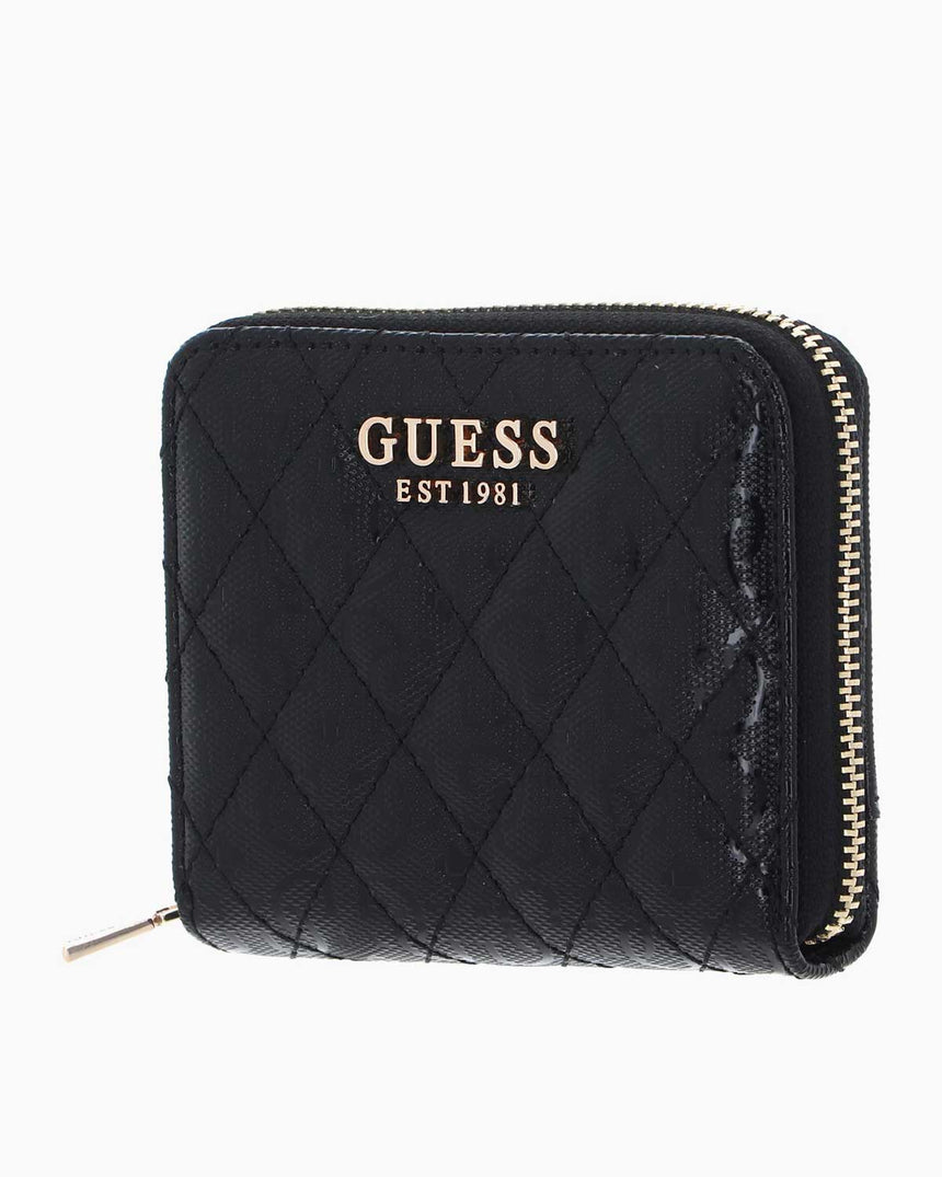 Guess Yarmilla Slg Small Zip Around Cüzdan Black