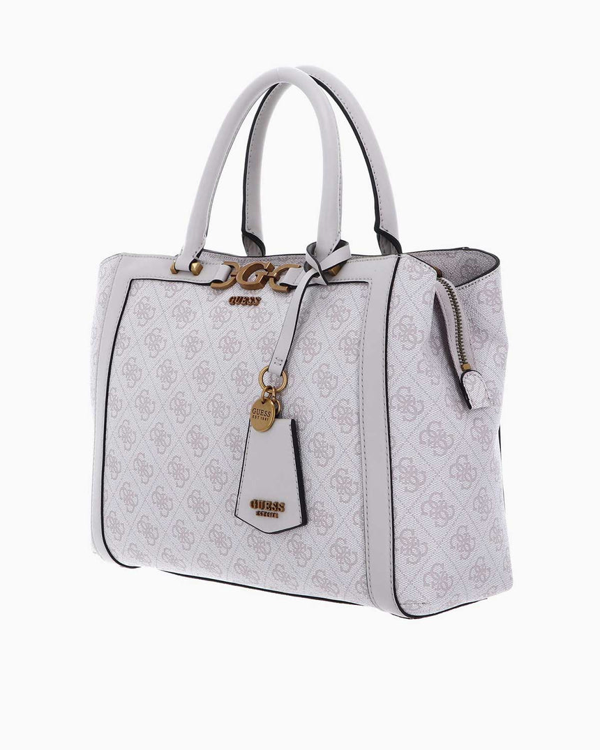 Guess Triple Logolu El Çantası Dove Logo