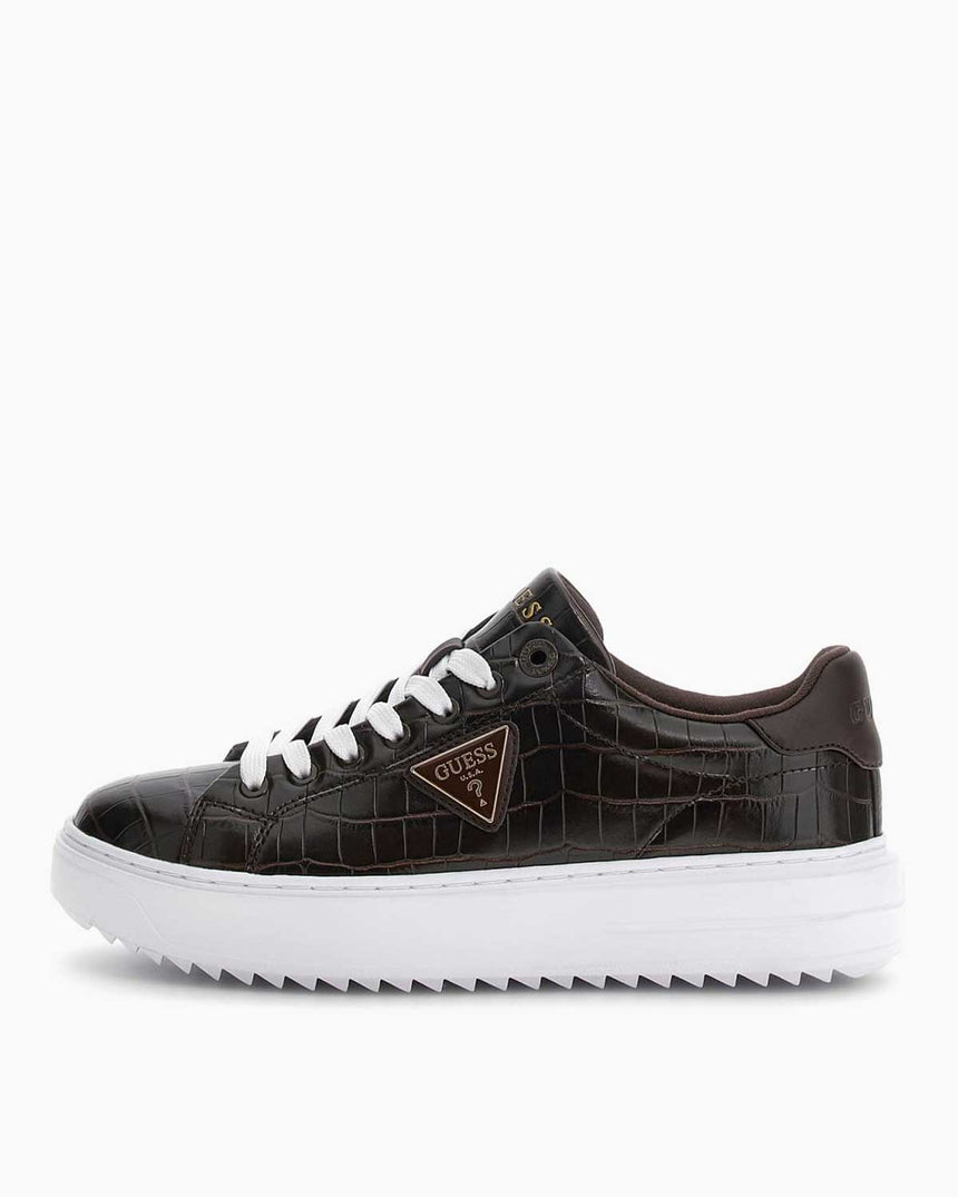 Guess Denesa15 Kadın Sneaker Dark Brown