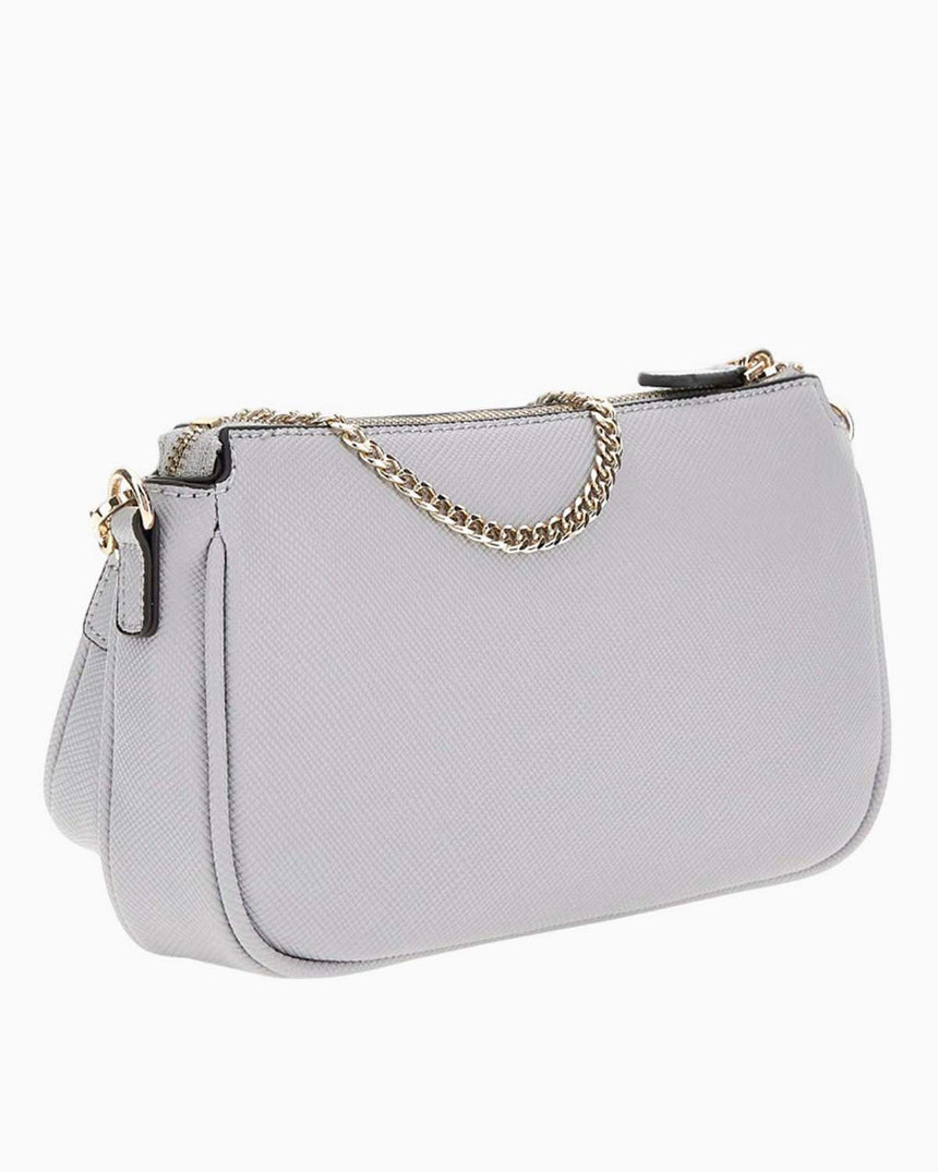 Guess Noelle Pouch Crossbody Çapraz Askılı Kadın Çantası Lavendar Grey