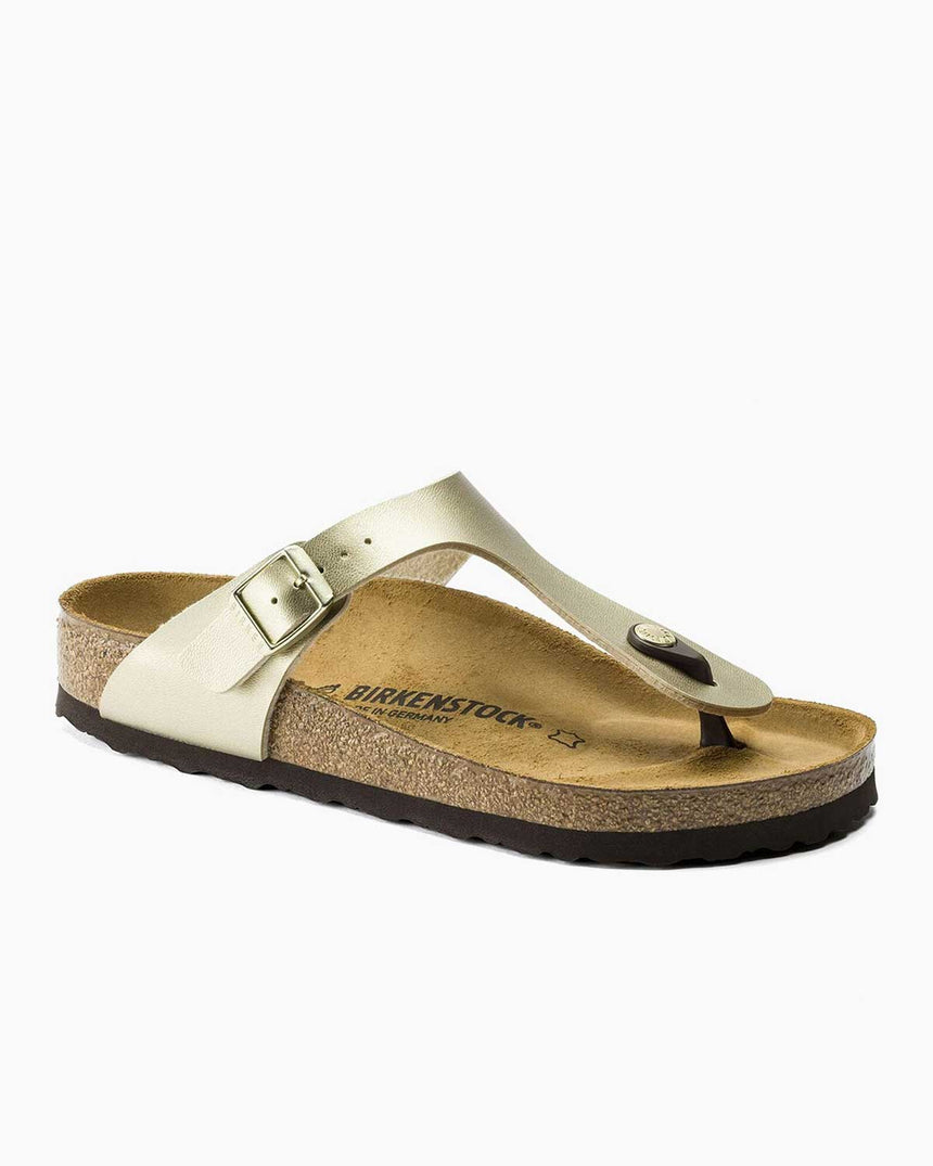 Birkenstock Classics Gizeh BF Parmak Arası Kadın Terlik Altın