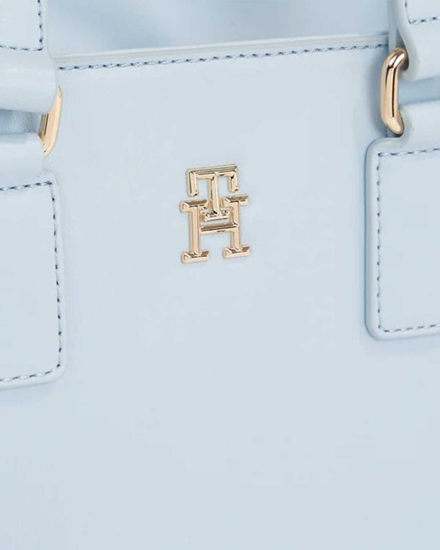 Tommy Hilfiger Uzun Askı Detaylı Mini El Çantası Breezy Blue