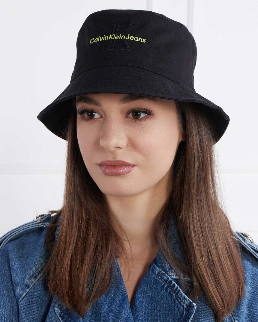 Calvin Klein Monogram Bucket Şapka Black