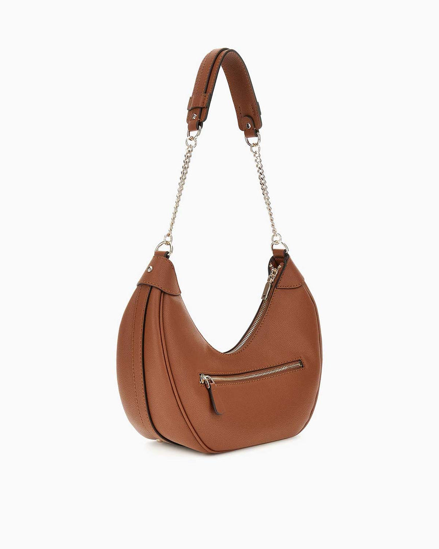 Guess Silvye Bucket Zincir Detaylı Omız Çantası Cognac