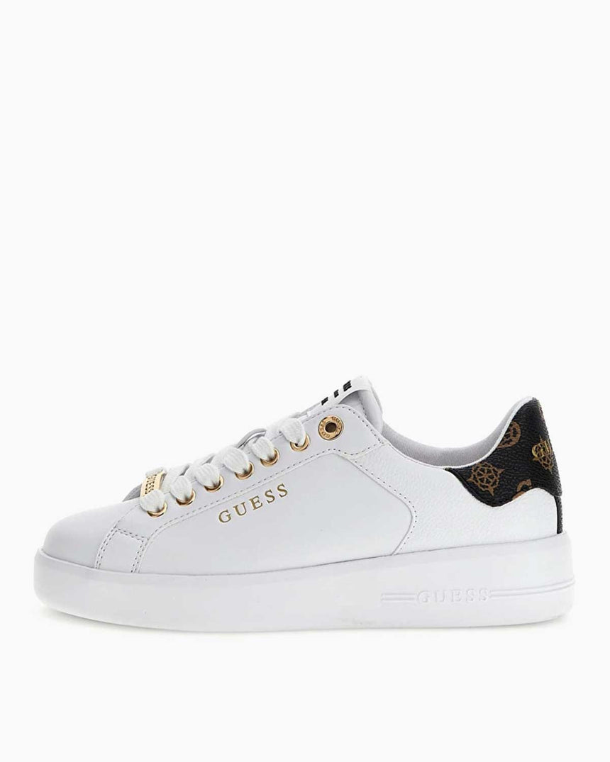 Guess Cupsole Logolu Sneaker White