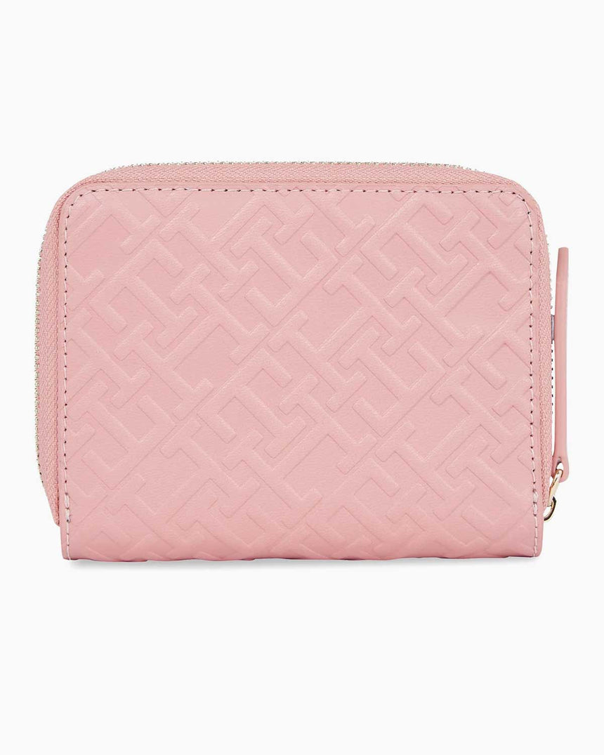 Tommy Hilfiger Refined Med Zip Around Wallet Cüzdan Teaberry Blossom