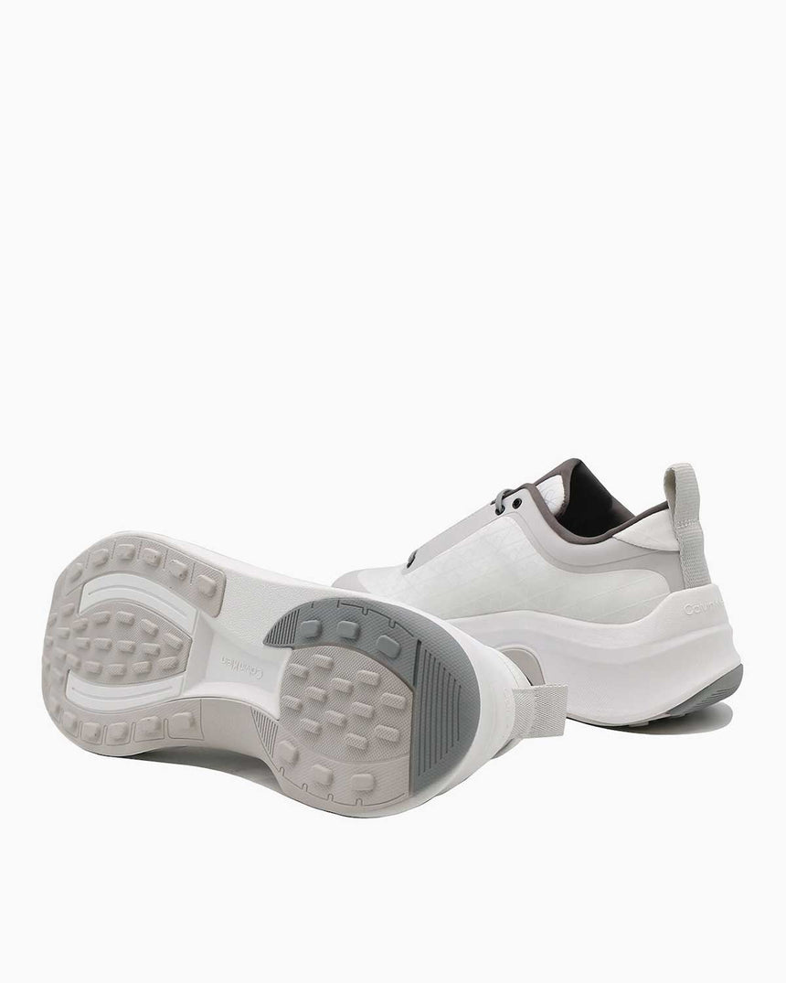 Calvin Klein Andrea Mix Erkek Sneaker White/Granite Road/Granite Gray