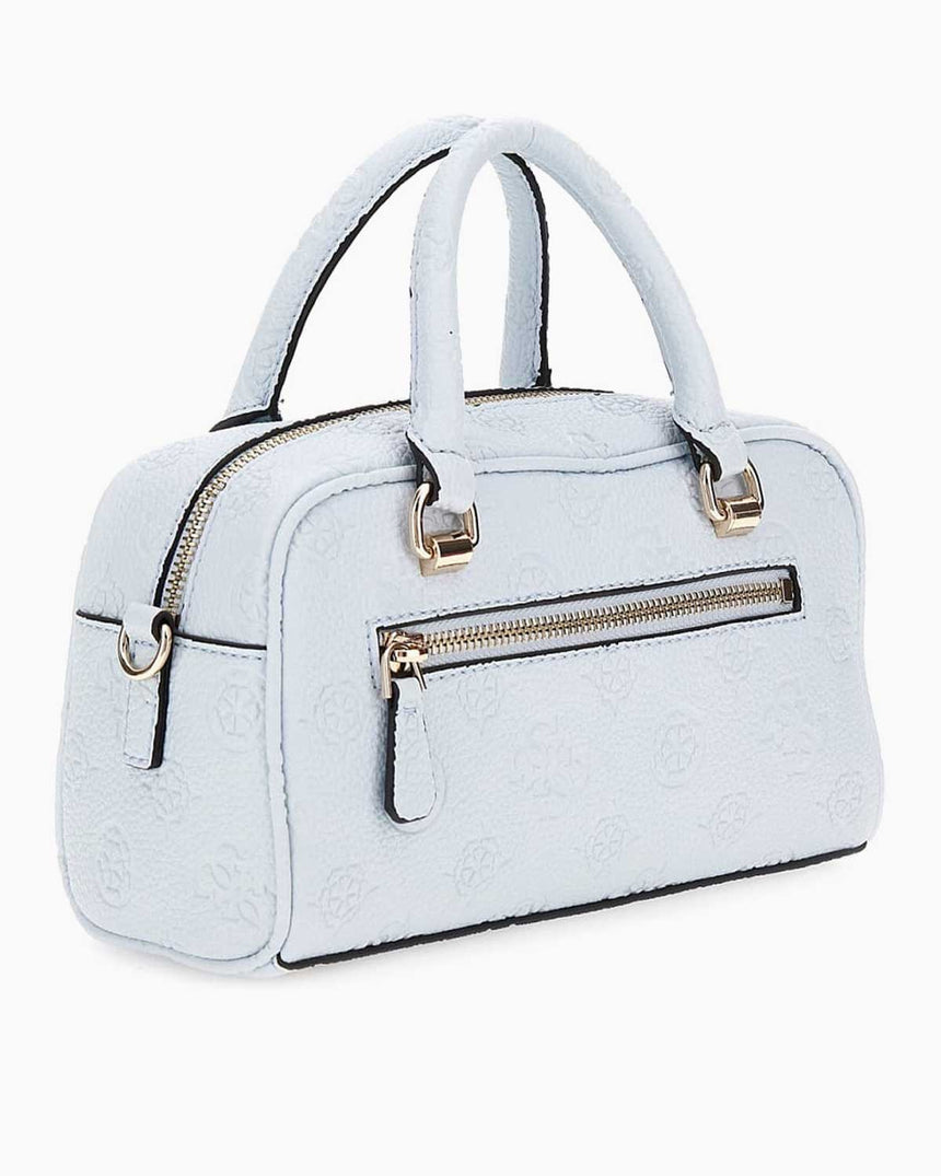 Guess Cresidia Small Satchel El Çantası Powder Blue