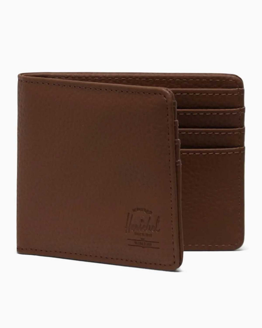 Herschel Roy Wallet Vegan Leather Cüzdan Saddle Brown