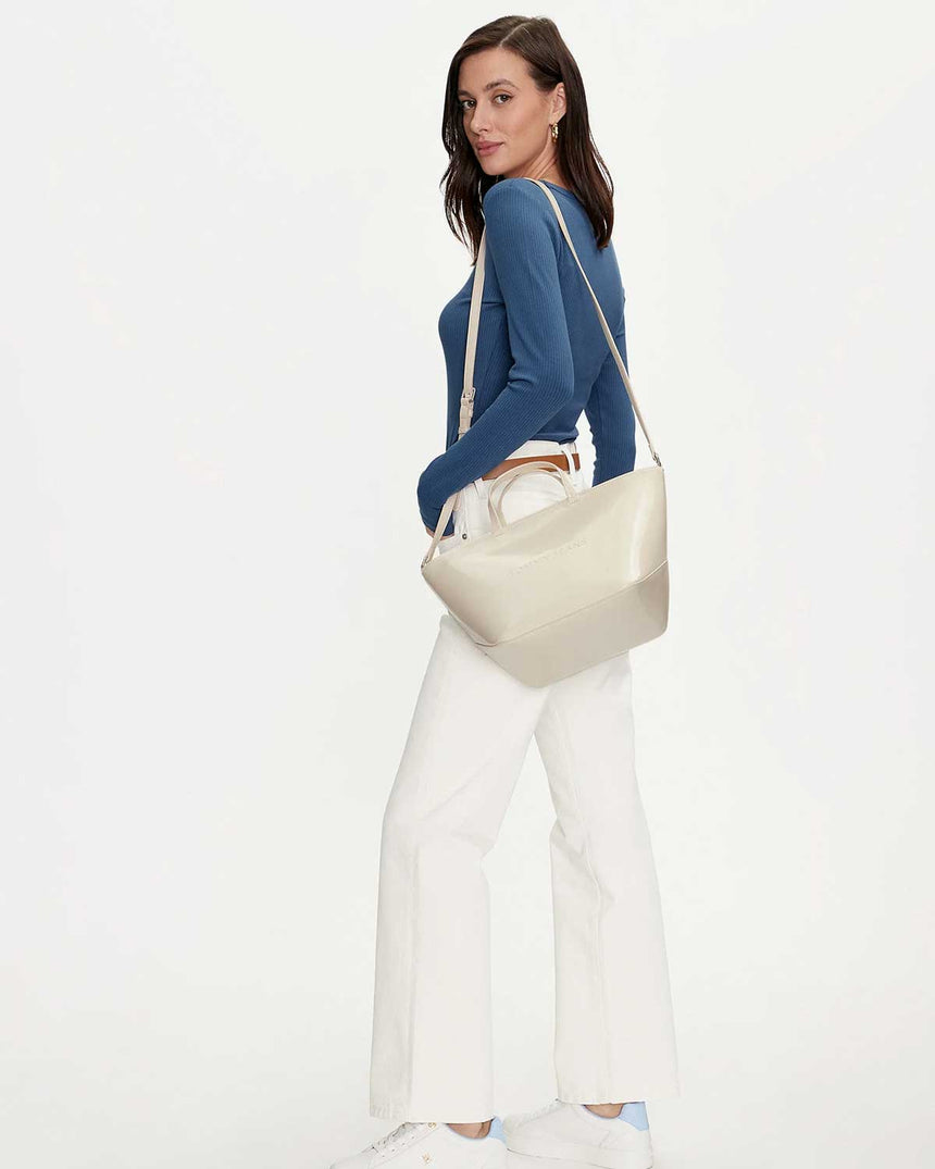 Tommy Hilfiger Ess Must Mini Tote Seasonal El Çantası Newsprint